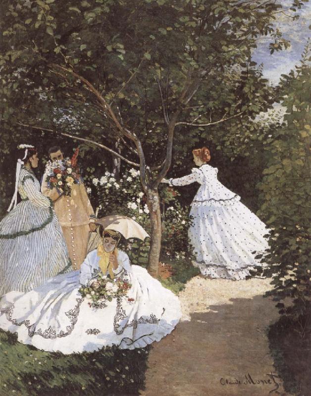  Women in the Garden